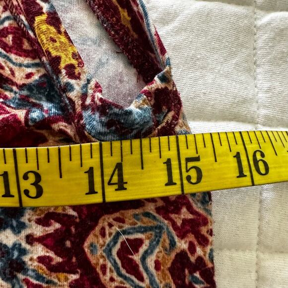 ANTHROPOLOGIE MAEVE Womens Dress Small Lilt Swing Asymmetric Hem Boho Festival - Picture 10 of 13